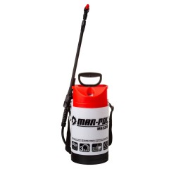 Atomizzatore Irroratore Nebulizzatore Manuale | da 5 Litri | Pressione Massima 3 Bar | Lancia Metallica 55 cm | Tubo 130 cm | Ugello Regolabile
